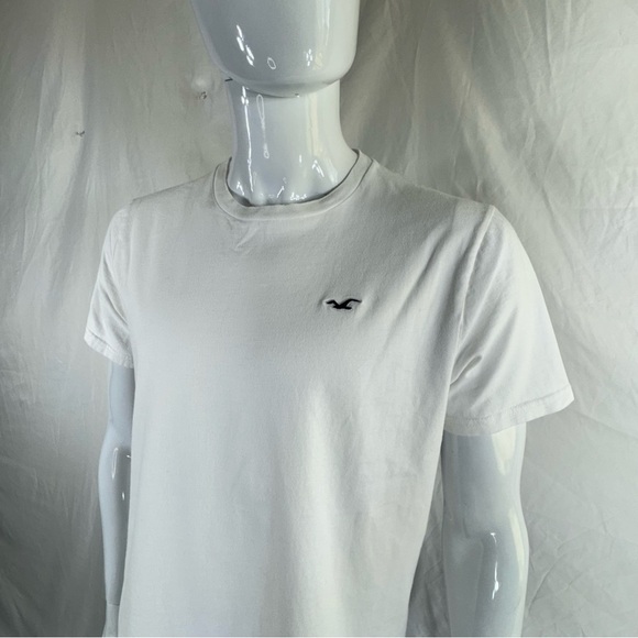 Hollister Men’s Basic White Flying Seagull Tee - Picture 2 of 6